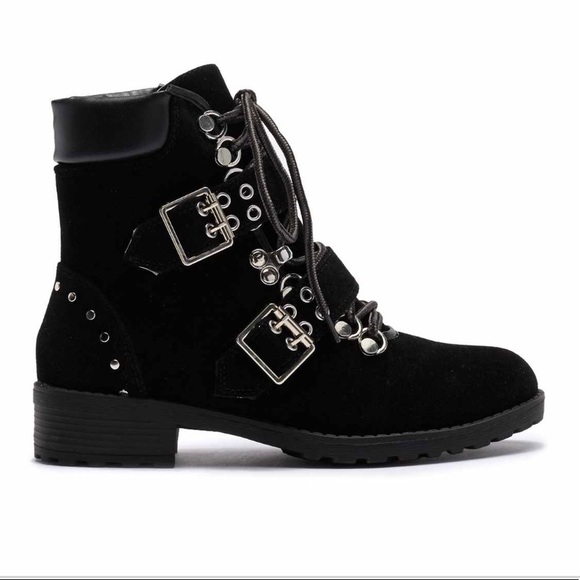 chase and chloe combat boots